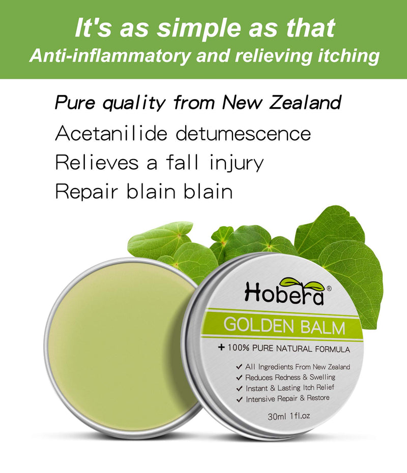 Hobera Multi-Purpose Golden Balm for soothing skin - BeesActive Australia