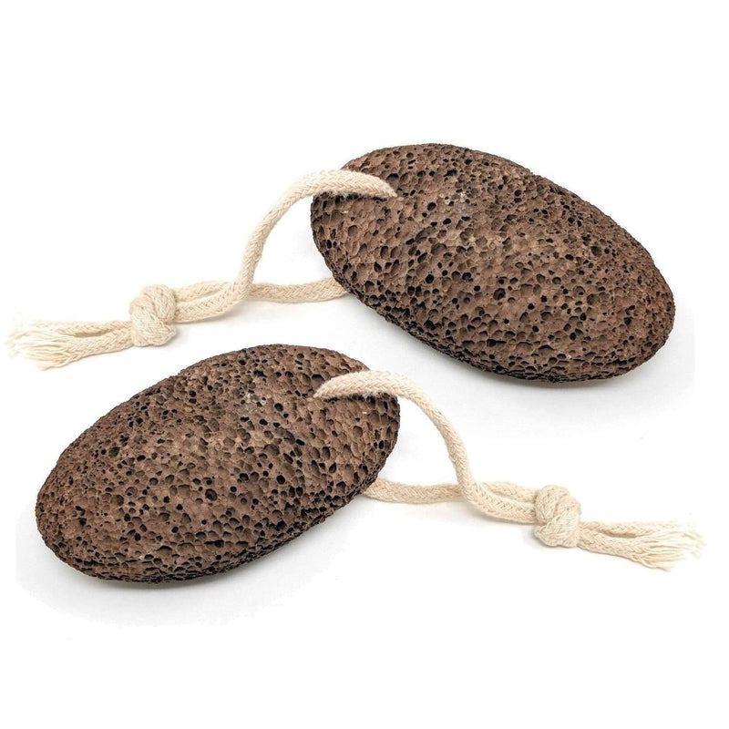 Revitale Natural Volcanic Lava Pumice Foot Stone - Pedicure Scrubber & Hard Dead Skin/Callus Remover (2 Pack) 2 Count (Pack of 1) - BeesActive Australia