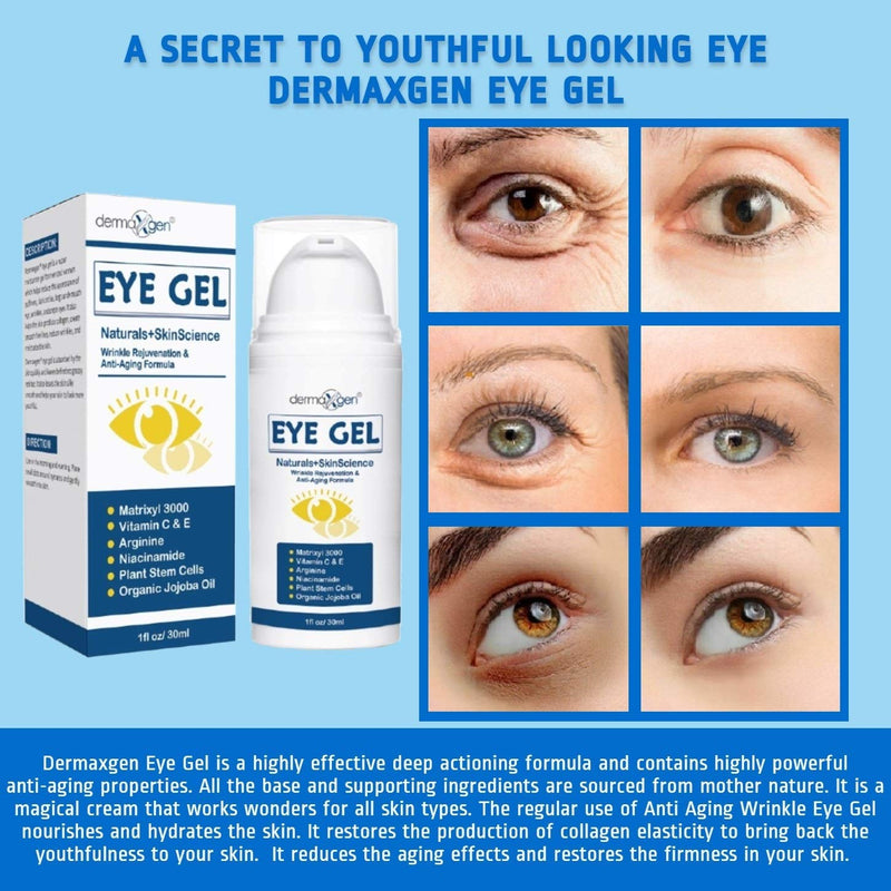 EYE GEL + Firming Eye Gel Treatment for Dark Circles, Puffy Eyes, Crow's Feet, Fine Lines & Under Eye Wrinkles - BeesActive Australia