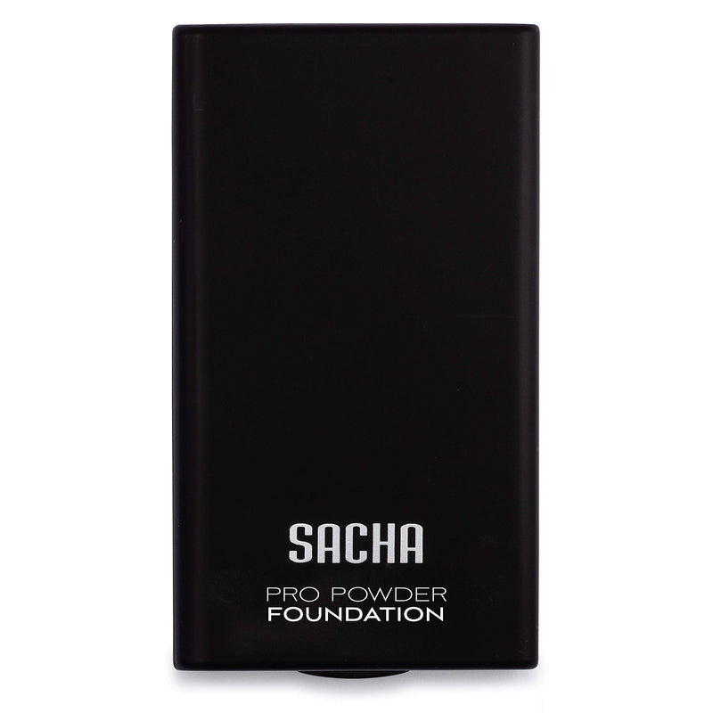 Pro Powder Foundation by Sacha Cosmetics, Natural Matte 2-in-1 Powder Foundation Makeup to give a Flawless Finish, Full Coverage, All Skin Types, 0.45 oz, Perfect Honey - BeesActive Australia