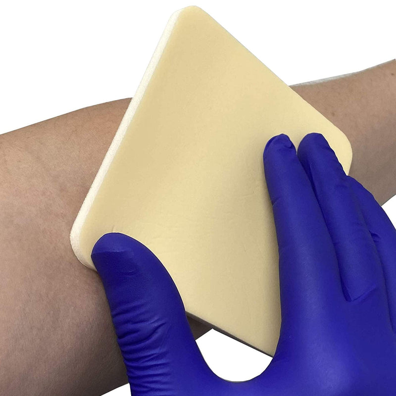 Cutiderm Foam Non-Adhesive Sterile Wound Dressing 10cm x 10cm - Pack of 10 Dressings 10 Count (Pack of 1) - BeesActive Australia