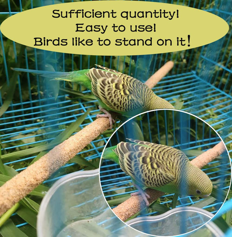 Sand Perch Covers for Bird 20pcs 7.5" x 0.43" - BeesActive Australia