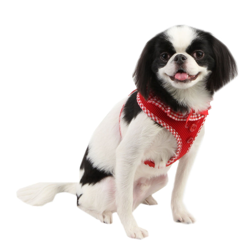 PUPPIA Authentic Vivien Pet Harness Medium Red - BeesActive Australia