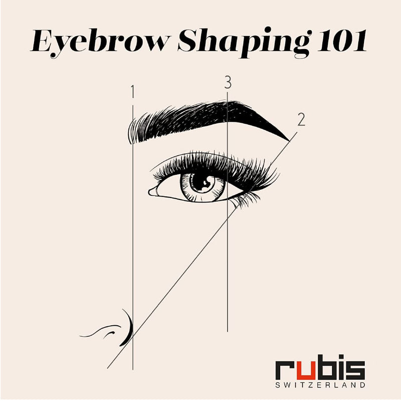 Rubis Hole Pattern Stainless Steel Pointed Tweezers for Precise Eyebrows and Hair Removal, The Elegance Collection,1K011 9.5, Made in Switzerland - BeesActive Australia