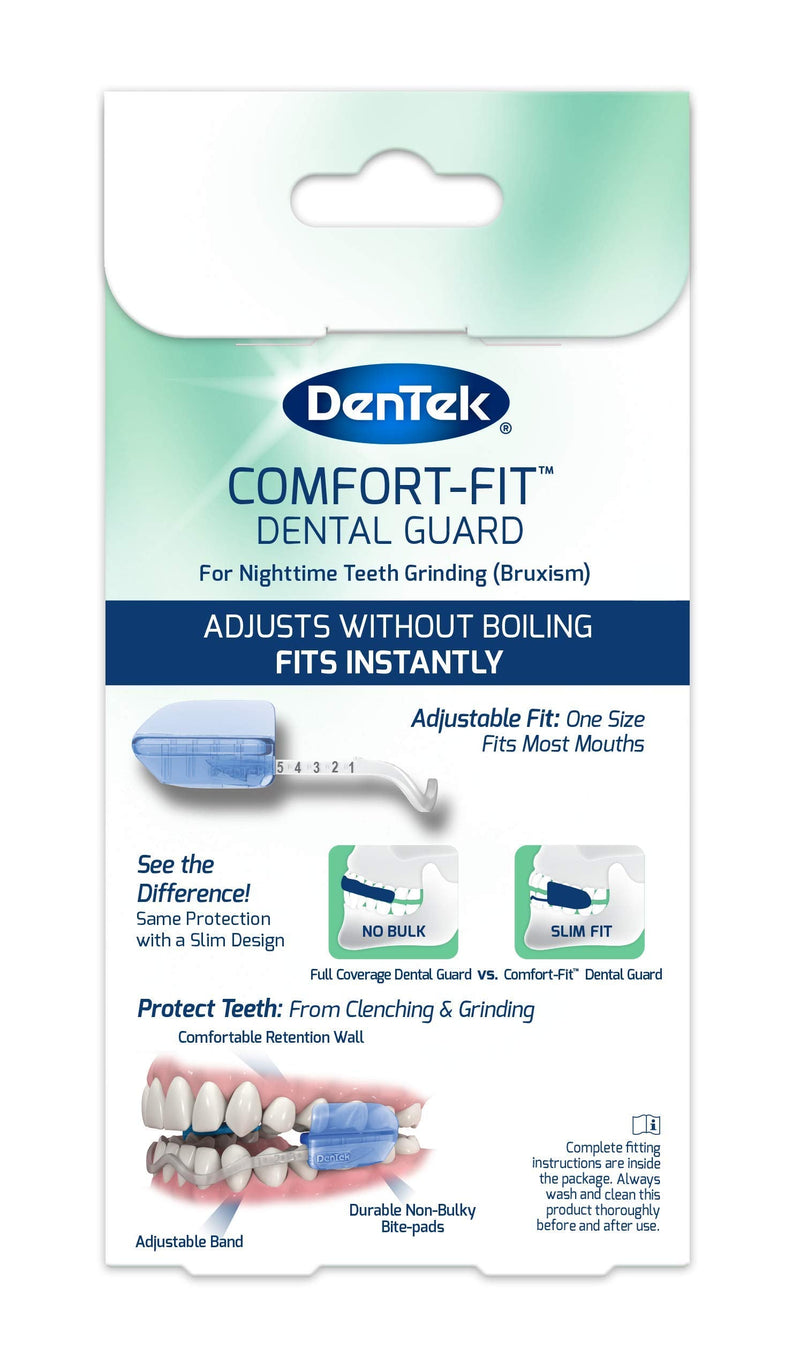DenTek Comfort-Fit Dental Guards to Help Prevent Night Time Teeth Grinding and Clenching known as Bruxism (2 pack) - BeesActive Australia