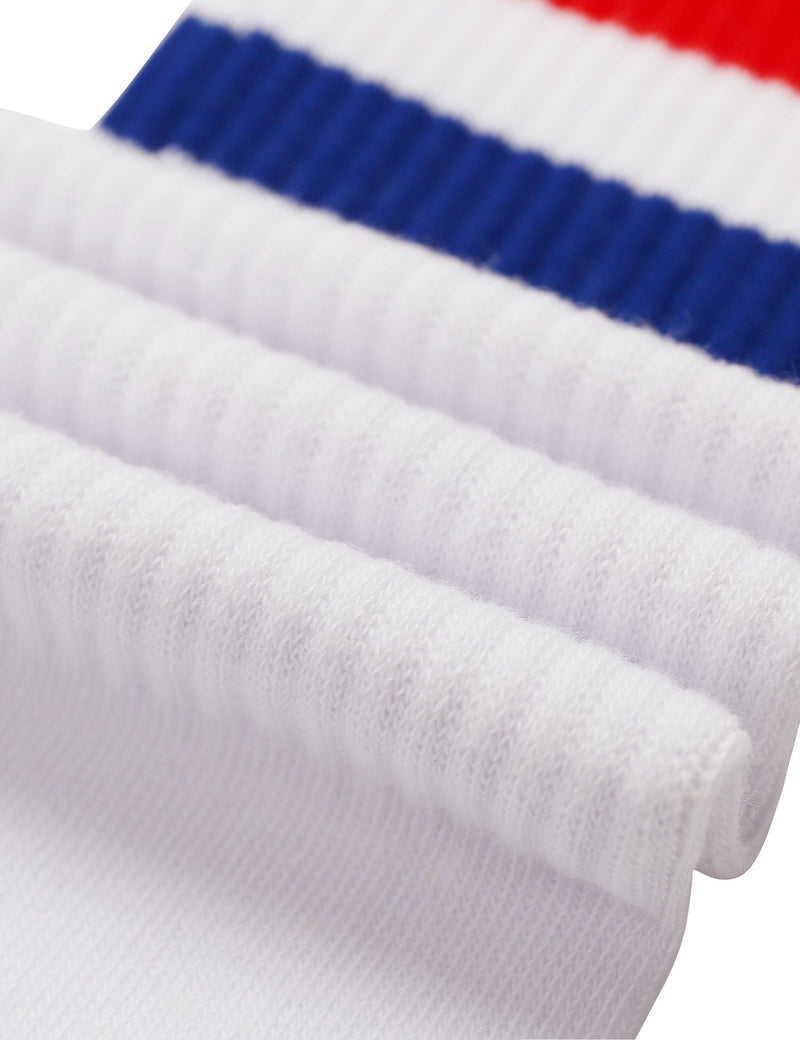 Joulli White Knee High Tube Socks 1-3 Pairs 3pairs Wbr ( 3 Pairs ) - BeesActive Australia