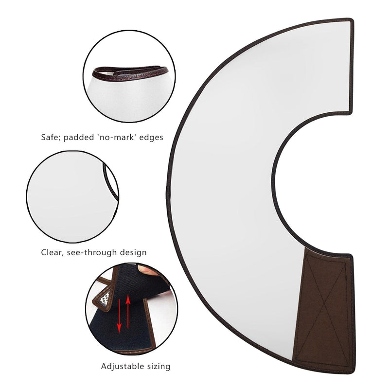 Felicey Adjustable Dog Elizabeth Collar Latest Upgrade Pet Protective Collar with Soft Edge Dog Neck Cone Recovery Cone Collar for Anti-Bite Lick, Surgery or Wound Healing L - BeesActive Australia
