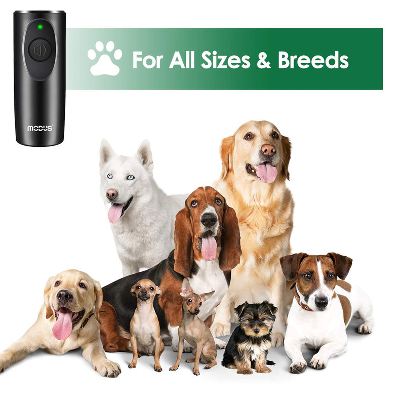 MODUS Anti Barking Device,Dog Barking Deterrent Devices,Dog Trainer,16.4 Ft Large Control Range,Safe to Use,Indoor and Outdoor,Battery Included Grey - BeesActive Australia