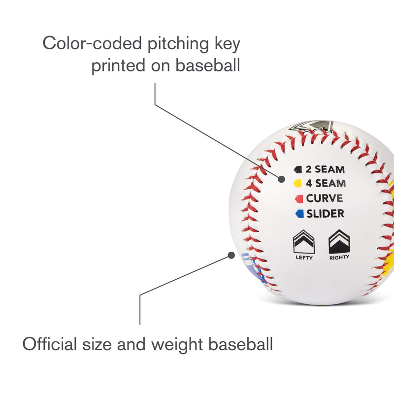 [AUSTRALIA] - SKLZ Pitch Training Baseball with Finger Placement Markers 