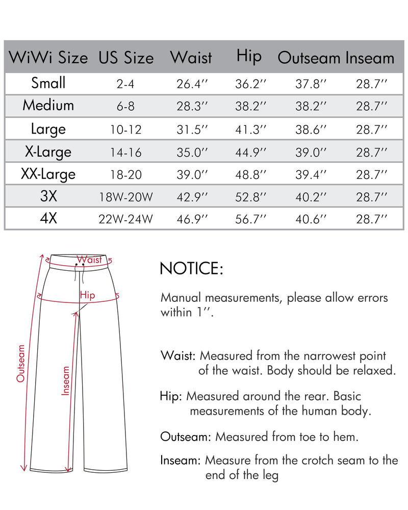 WiWi Bamboo Pajama Pants for Women Plus Size Pajamas Bottoms Wide Leg Lounge Sweatpants Soft Sleep Pant S-4X A-heather Grey 4X - BeesActive Australia