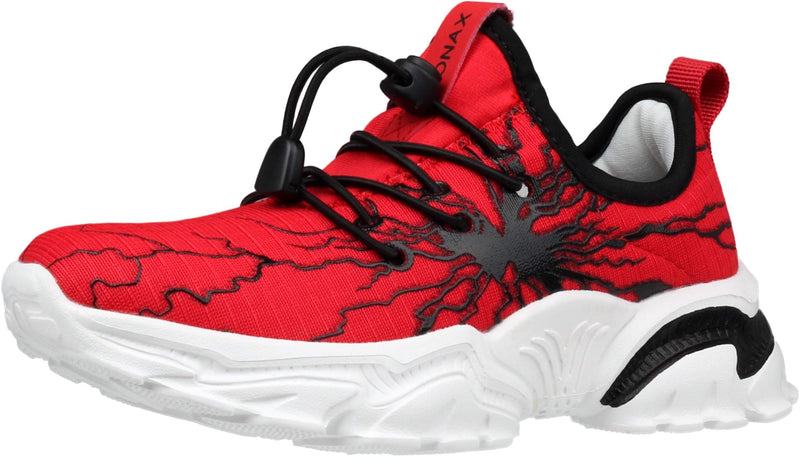 BRONAX Little/Big Kids Lightweight Athletic Tennis Shoes 1 Little Kid A Red - BeesActive Australia