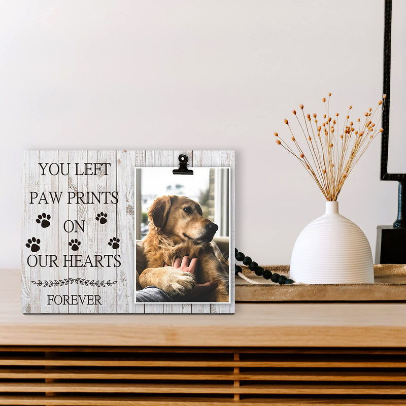 Pet Picture Frame Cat or Dog Frame 4x6 Memorial Pet Loss Picture Frame 3 - BeesActive Australia
