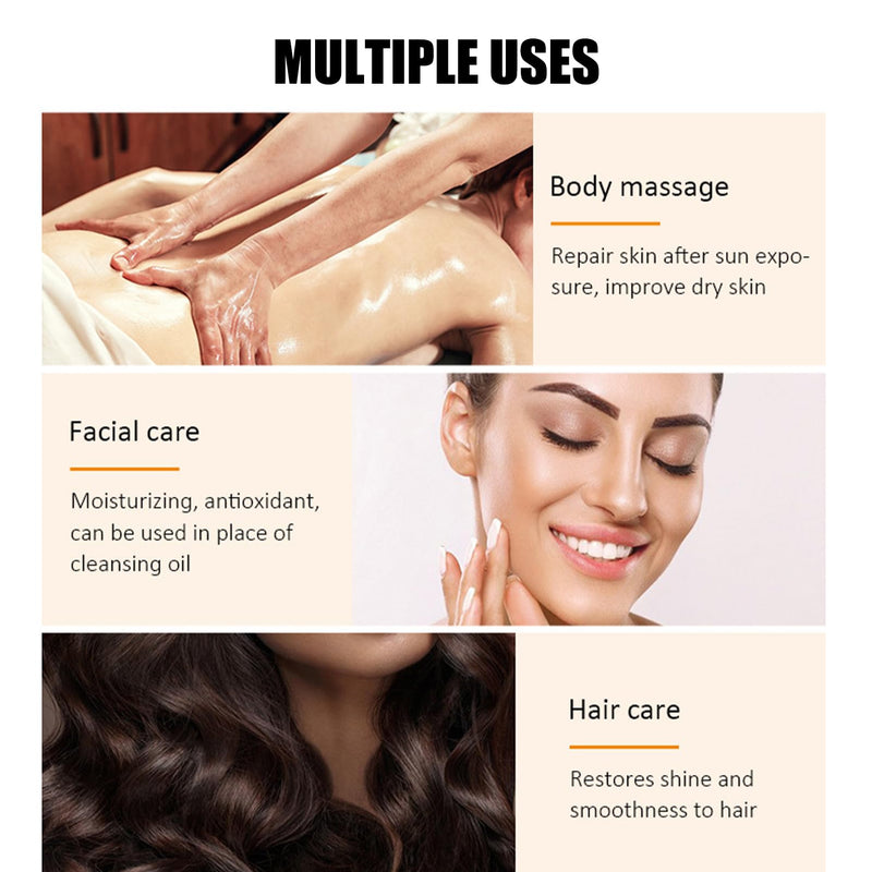 Vitamin C Oil, Massage Oils for Massage Therapy, Pain Relief Sensual Body Oil, Natural Massage Oils for Massage Therapy, Eyelashes, Hair, Eyebrows Growth, Moisturiser for Skin (Vitamin C) Vitamin C - BeesActive Australia