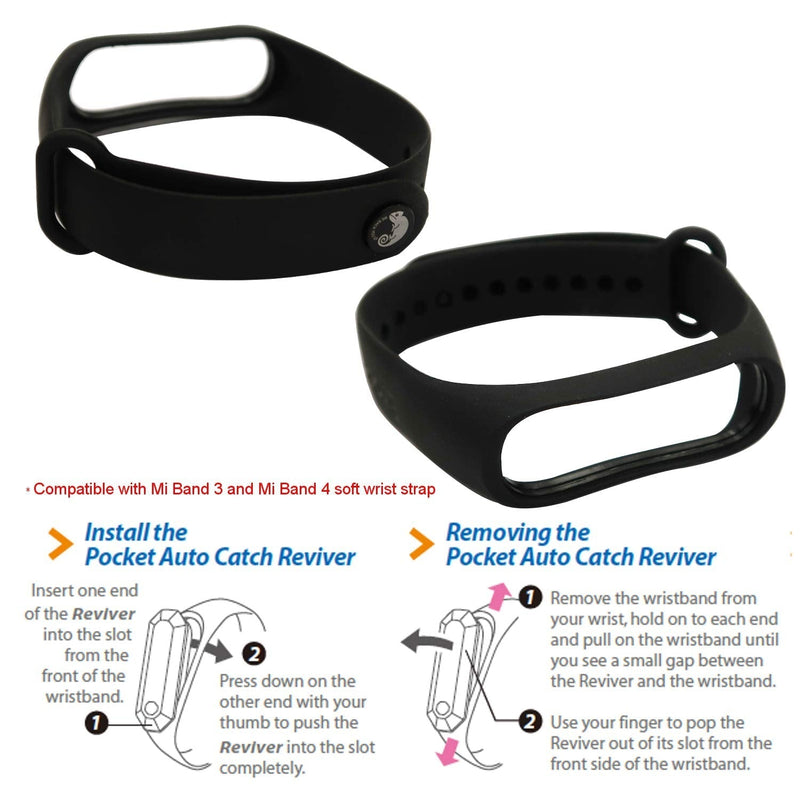 Mcbazel Brook Pocket Auto Catch Reviver Plus+ for Poke mon Go, Auto Catching Poke mon Collecting Items Wristband Bracelet Accessory, Reminder for Disconnection, Battery Capacity Display - BeesActive Australia