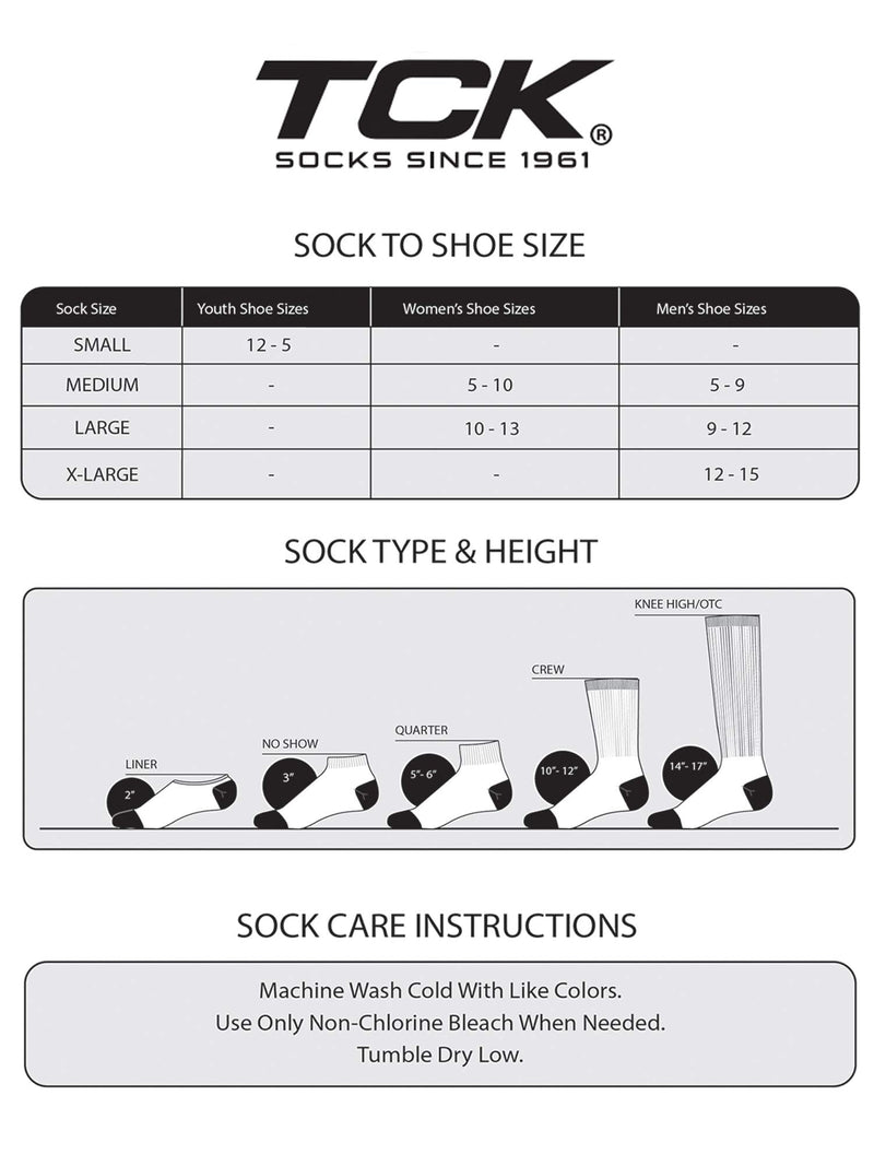 TCK High Over the Knee Athletic Sports Performance Socks with Flex, Compression & Extra Cushion Zones Large White - BeesActive Australia