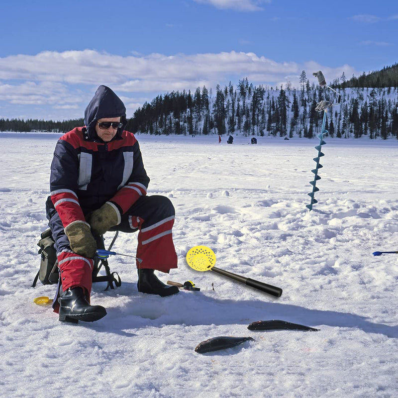 Boaton Ice Fishing Skimmer Scoop, Ice Skimmer, Ice Fishing Scooper for Scooping Out Ice, Ice Fishing Gear, Ice Fishing Accessories - BeesActive Australia