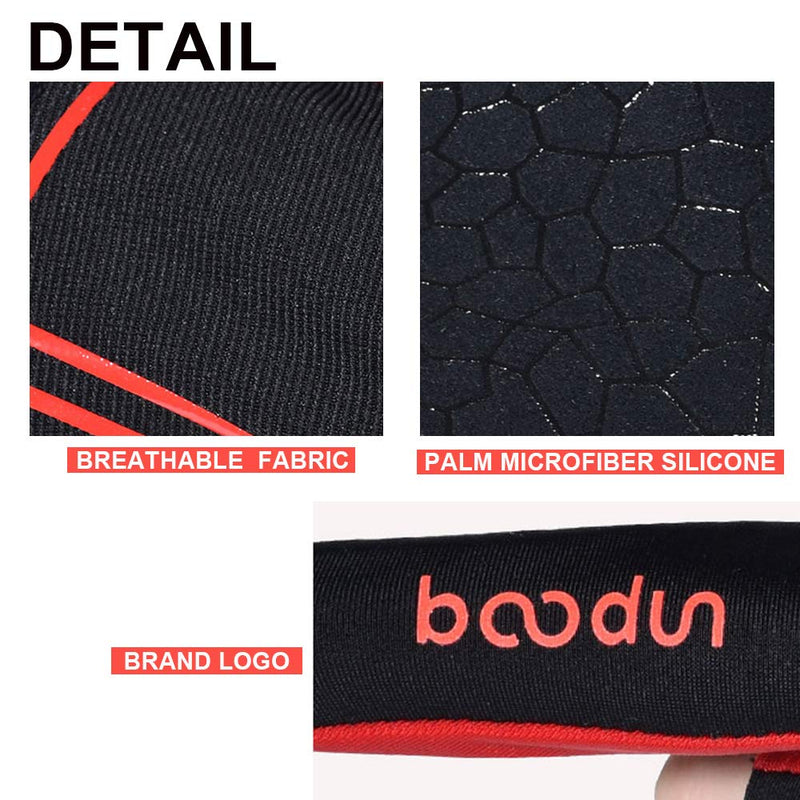 Professional Anti-Skid Bowling Gloves Comfortable Bowling Accessories Semi-Finger Instruments Sports Gloves Mittens for Bowling Black Red Medium - BeesActive Australia