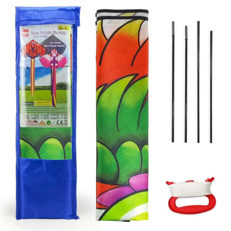 Ynanimery Kites for Kids Ages 4-8-12|Kites for Adults Easy to Fly-Large Octopus/Snake/Owl Kite for Boys Girls Beach Outdoor Activities-Perfect for Toddlers Beginners,Owl Kite Owl Kite - BeesActive Australia