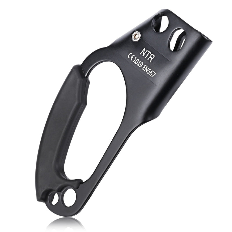 QKURT Mountaineering Climbing Hand Ascender, Right Hand Ascender Rock Climbing Tree Arborist Rappelling Gear Equipment Rope Clamp for 8~13MM Rope | Lightweight Aluminum Alloy Climbing Equipment - BeesActive Australia