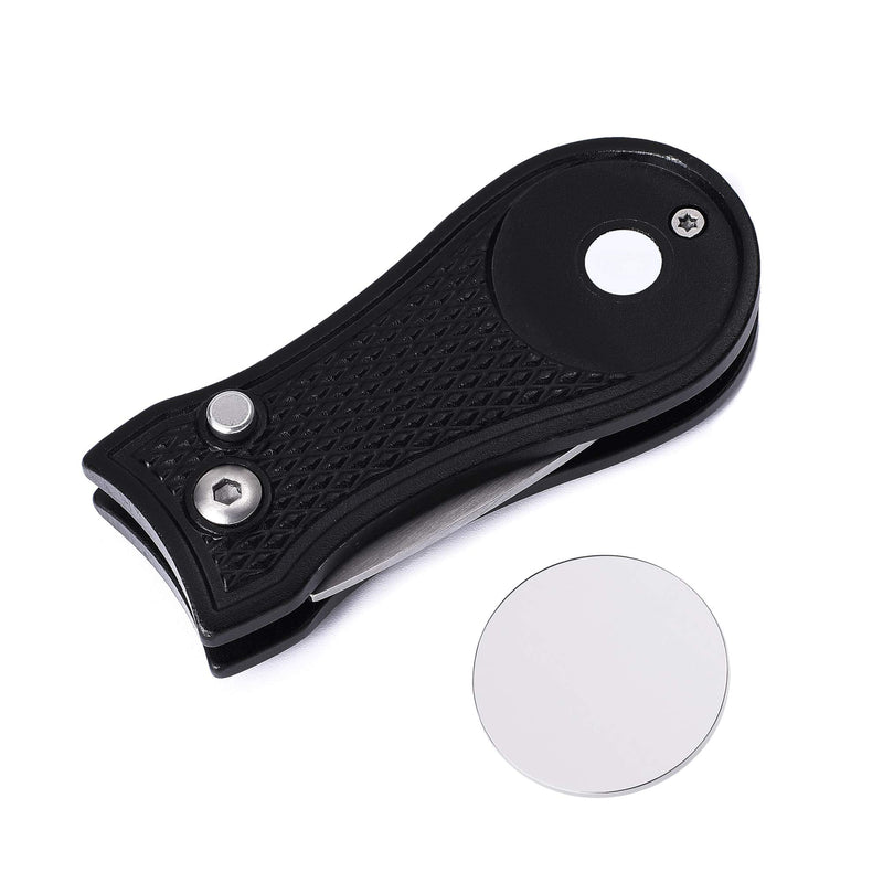 Mile High Life All Metal Foldable Golf Divot Tool with Pop-up Button & Magnetic Ball Marker (Multi-Colors/Shape) - BeesActive Australia