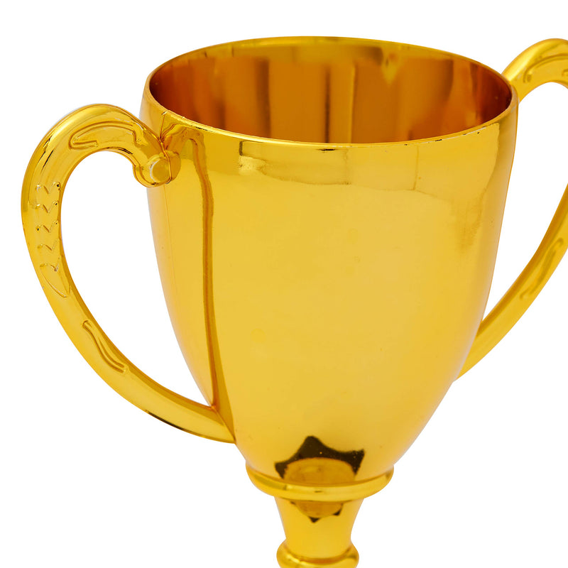 Blue Panda Award Trophy Cups for Sports & Competitions (Gold, 7 in, 3 Pack) - BeesActive Australia