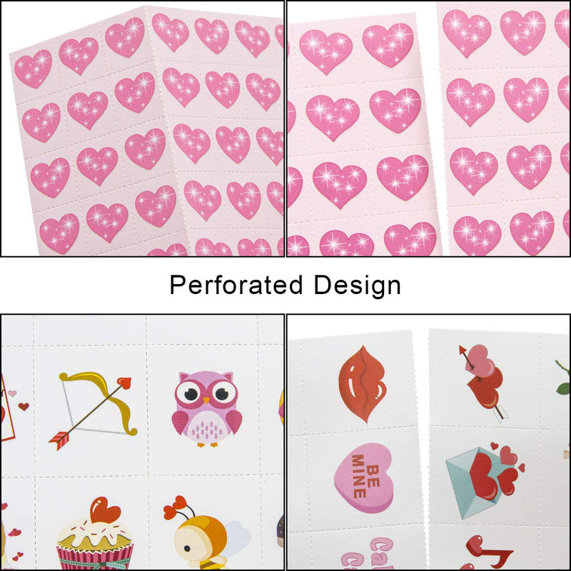 FANCY LAND Valentine's Day Bingo Game for Kids 24 Players Valentine Party Game - BeesActive Australia