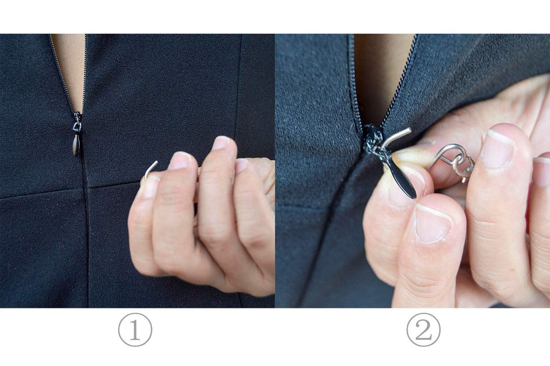 Dress Zipper Puller Dresses Zipper Helper Zip Up or Unzip Dress Zipper Pulls Help Zipping Unzipping Aid Tool - BeesActive Australia
