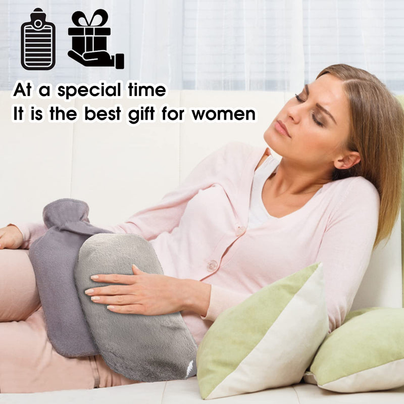 Hot Water Bottle Wearable, Wrap Around Hot Water Bottle Bottle Warmer with Longer Belt for Period Pain Relief Neck, Shoulder, Back, Legs,Waist Warm - BeesActive Australia