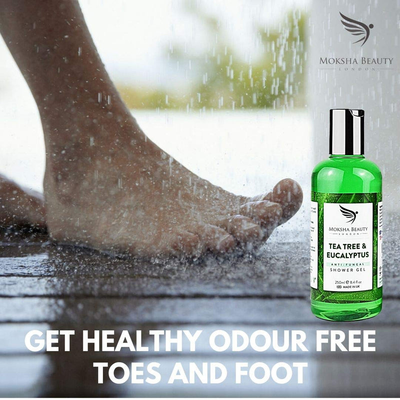 Tea Tree Body Wash Soap – [Made In UK] Natural Shower Gel Body Wash | Natural Cleanser of Body Odour| 250ml - BeesActive Australia