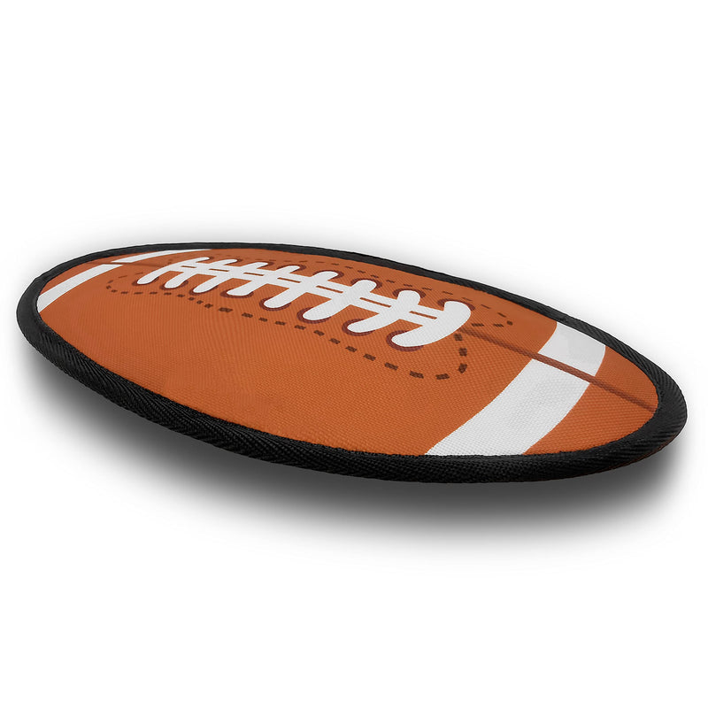 Purrrfect Life Dog Flying Disc with Big Squeaker Stuffing, Floats on Water Football - BeesActive Australia