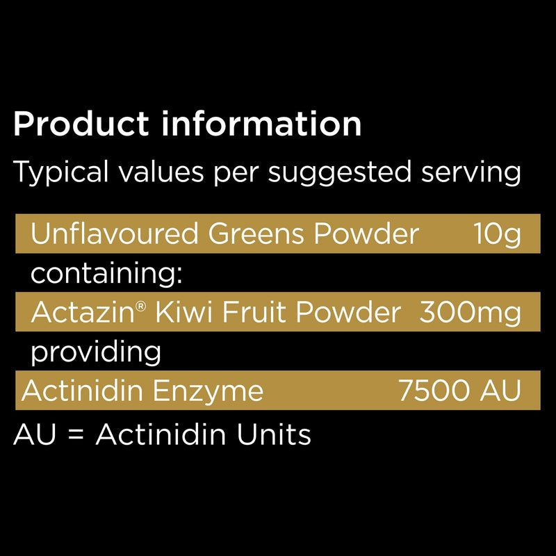 Healthspan Elite All Blacks Performance Greens (300g) | Super Green Extracts | Unflavoured | Add to Shakes or Meals | Includes Spirulina, Kale, Spinach, Broccoli & Pomegranate | Added Actazin | Vegan - BeesActive Australia