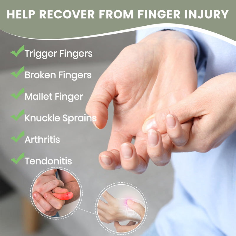 EDNYZAKRN Upgrade Pinky Finger Splint, Trigger Finger Splints for Little Finger, Pinky Brace Wrist Support for Carpal Tunnel Arthritis Tendonitis - BeesActive Australia