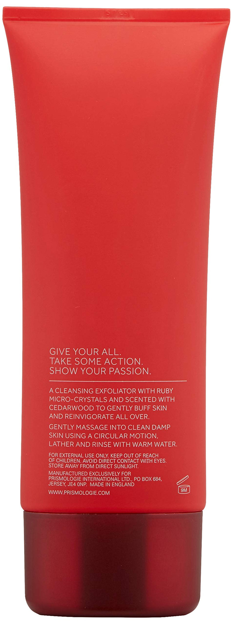 Prismologie Ruby and Cedarwood Foaming Body Scrub, 6.76 fl. oz. - BeesActive Australia