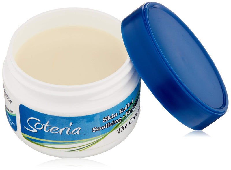 Soteria Skin Relief Soothing Repair Cream Intense Moisture Therapy for Eczma Dermatitis, Psoriasis, Rashes, Complete Skin Care, Adults and Children (1 Ounce) - BeesActive Australia