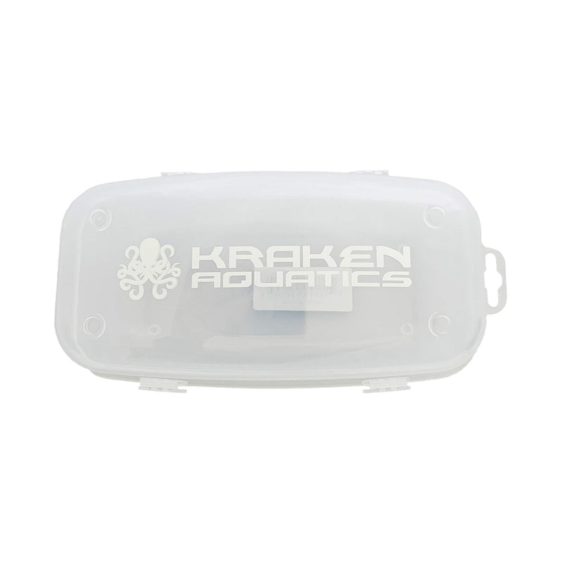 [AUSTRALIA] - Kraken Aquatics Freediving Spearfishing Mask with Silicone Skirt and Strap | Storage Case Included Black 