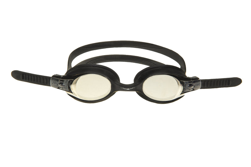 AqtivAqua MJR Kids Swim Goggles // Anti Fog - UV Protection - Soft Silicone Seals Black - BeesActive Australia