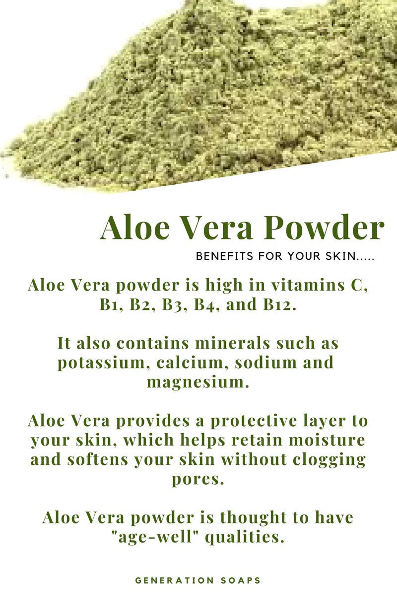 Herbs Botanica Aloe Vera Powder Organic Powder for Hair Growth Root Ayurvedic Dried Aloe Vera Powder 5.3oz | 150g Pack | Aloe Barbadensis | Vegan | GMP Certified | NO GMO - BeesActive Australia