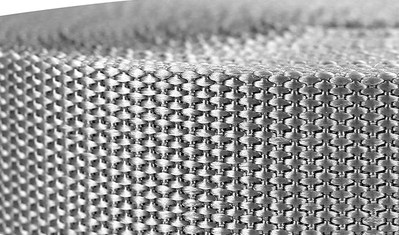 Strapworks Heavyweight Polypropylene Webbing - Heavy Duty Poly Strapping for Outdoor DIY Gear Repair 1" x 25 yard Silver Gray - BeesActive Australia