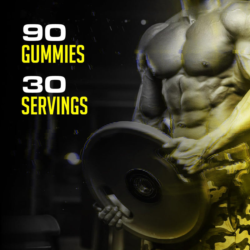 Demon Labz Creatine Gummies - 90 Gummies, Lemon Flavour, Creatine Monohydrate for Men & Women - BeesActive Australia