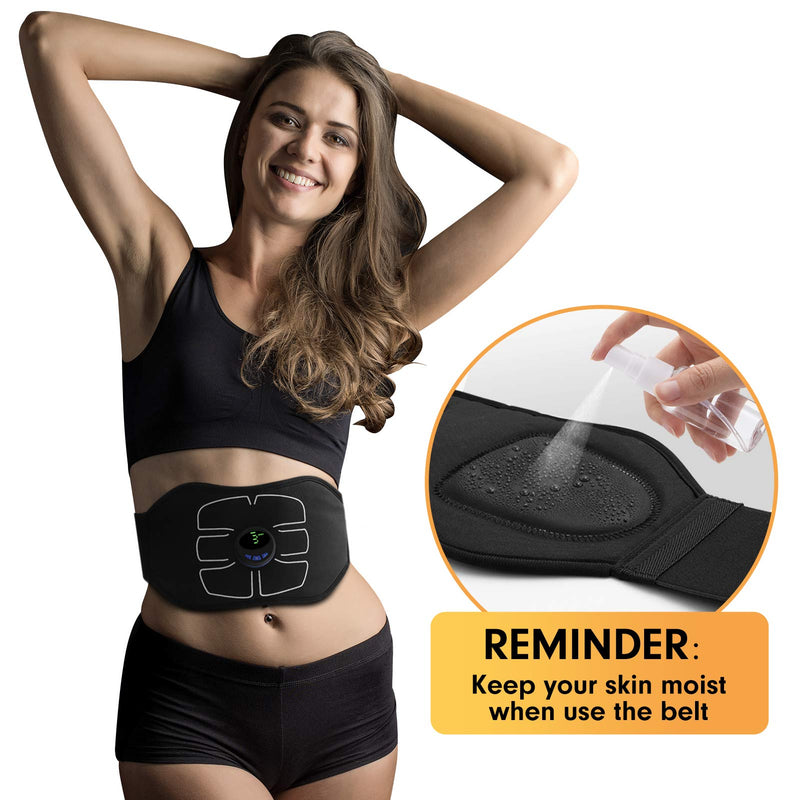 MarCoolTrip MZ ABS Stimulator,Ab Machine,Abdominal Toning Belt Workout Portable Ab Stimulator Home Office Fitness Workout Equipment for Abdomen - BeesActive Australia