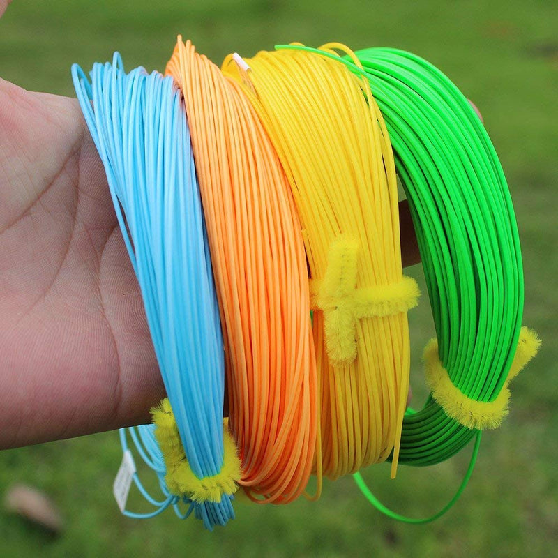 Sougayilang Fly Line 100FT Floating Weight Forward for Fly Fishing Blue 8ft - BeesActive Australia