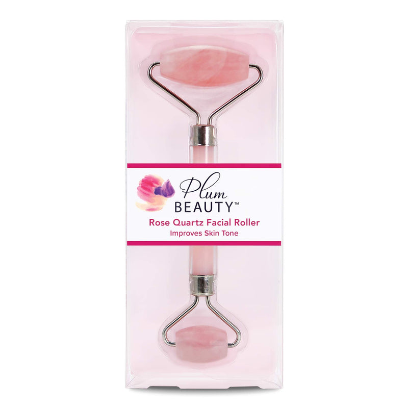 Plum Beauty Rose Quartz Facial Roller - BeesActive Australia