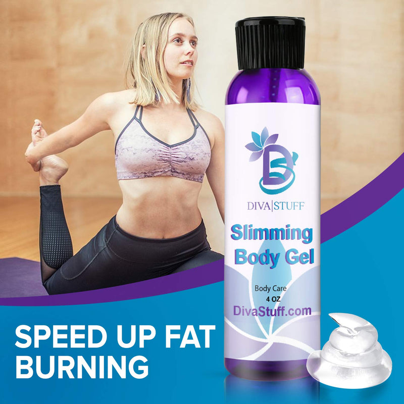 Diva Stuff Slimming Gel Cream For Use With Waist and Thigh Trainers - 4 Ounce - BeesActive Australia