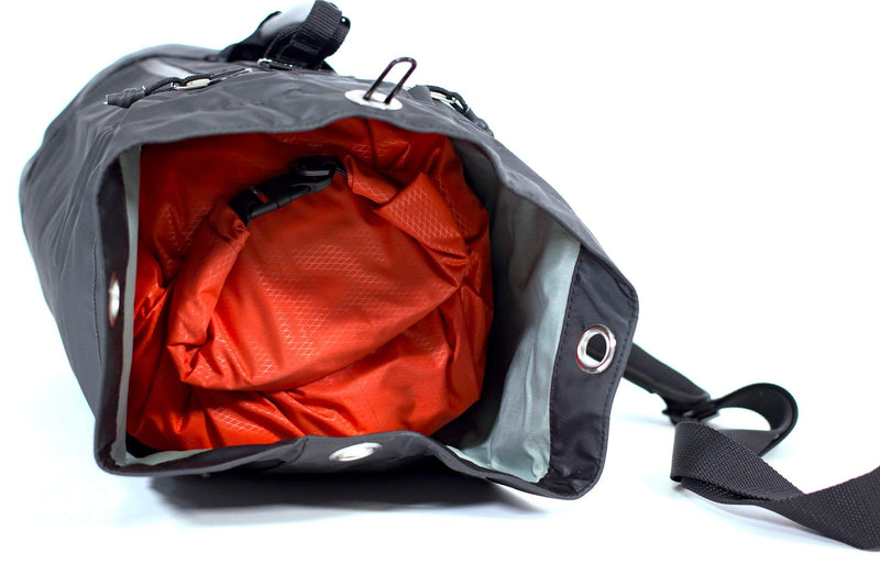 [AUSTRALIA] - Amabilis Waterproof Dry Bag Dry Sack with Roll Top Design 25L - 26" x 10", Tango Orange 