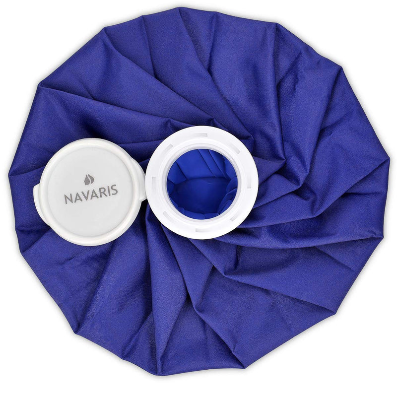 Navaris 3X Hot and Cold Bags - Reusable Ice Bag Hot Water Bottle for Knee, Back, Shoulder - Blue - BeesActive Australia