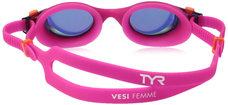 [AUSTRALIA] - TYR Vesi Femme Mirrored Googles One Size Gold/Pink 