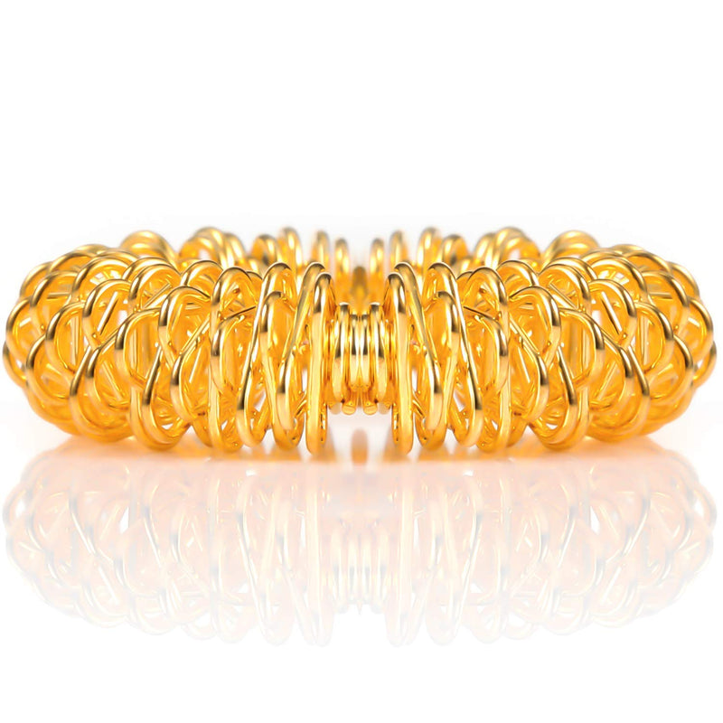 15 Pieces Spiky Sensory Finger Rings, Spiky Finger Ring/Acupressure Ring Set for Teens, Adults, Silent Stress Reducer and Massager (15 Pieces) - BeesActive Australia