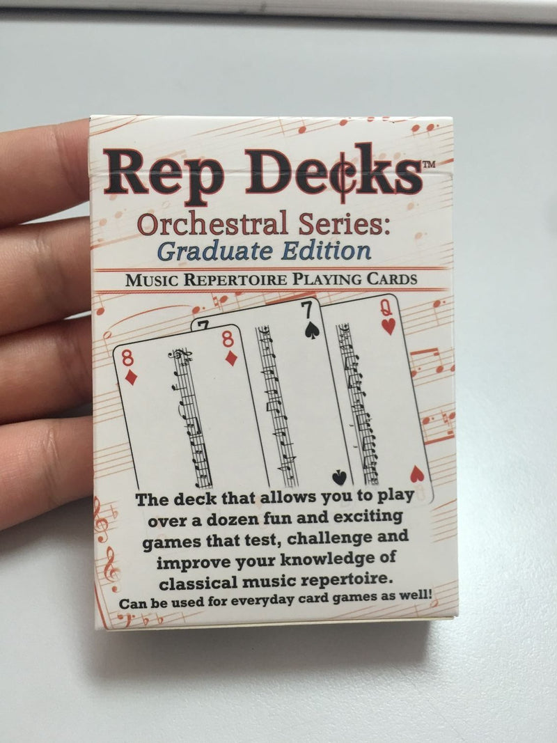 [AUSTRALIA] - Rep Decks - Orchestral Series: Bundled Starter Edition, Undergraduate Edition and Graduate Edition 