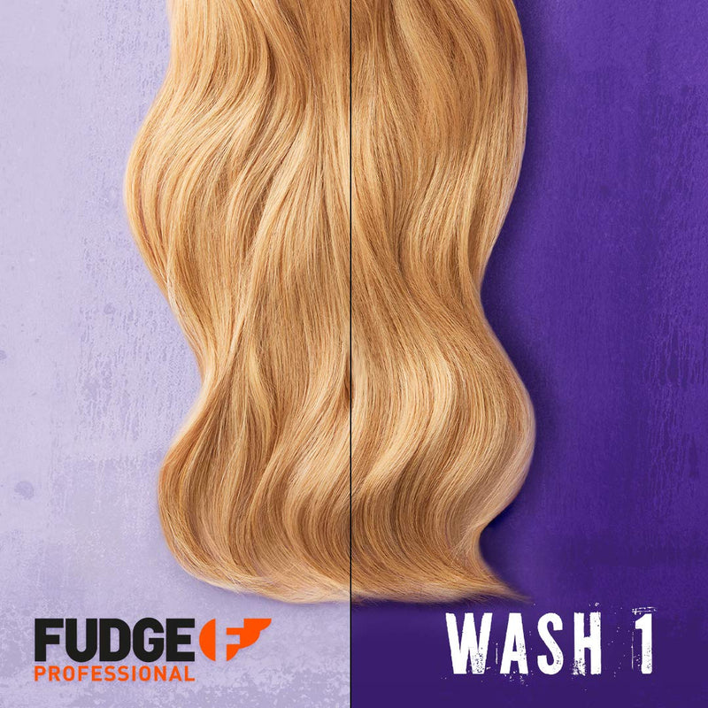 Fudge Professional Purple Conditioner, Everyday Clean Blonde Damage Rewind Gradual Toning for Blonde Hair, 250ml - BeesActive Australia