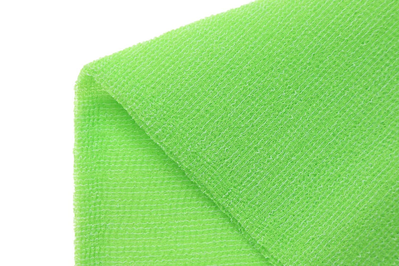 Extra Rough, Exfoliating Washcloth [Made in Japan] Exfoliating Towel Special Texture Makes Fluffy Foam Lather, Back Scrubber, Dead Skin Cell Remover [Loofah for Women and Men] (Green) Green - BeesActive Australia